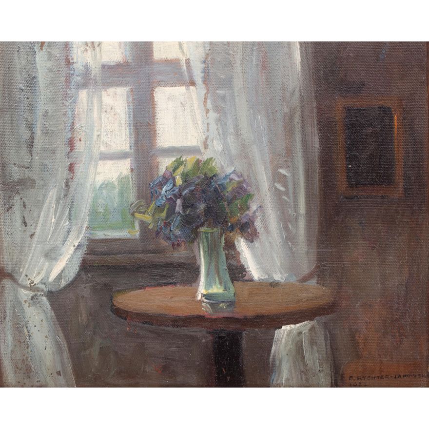 Bronisława Rychter-Janowska | Przy oknie, 1922 r.