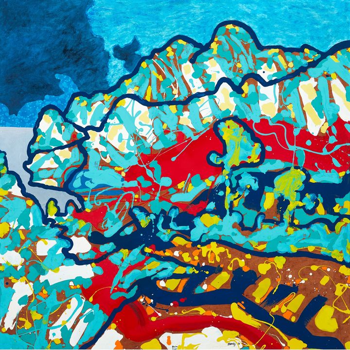 Pat Hanly, Huia Hills