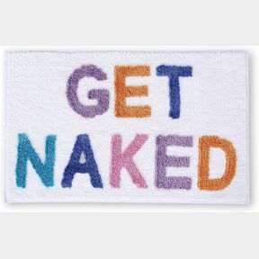 QUBOMAX MULTICOLOR SUPER ABSORBENT NON-SLIP BATH MAT - 32 X 20 RECTANGULAR BATHROOM RUG