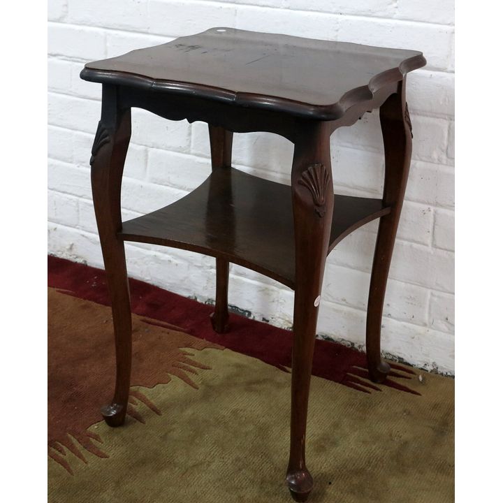 TWO-TIER LAMP TABLE, maker Shepherd & Barker