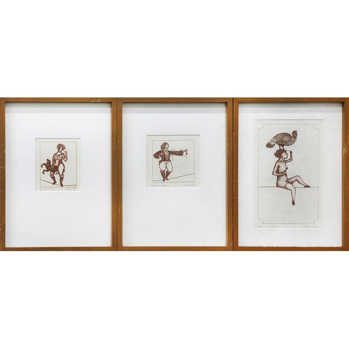 Barry Cleavin 'Tightrope 1, 2, 5'