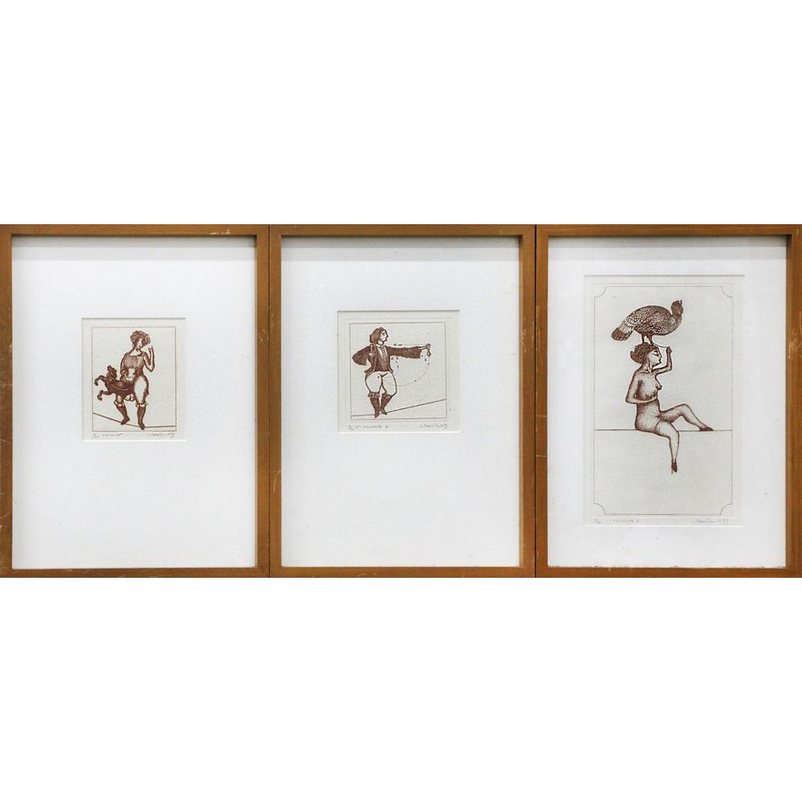 Barry Cleavin 'Tightrope 1, 2, 5'