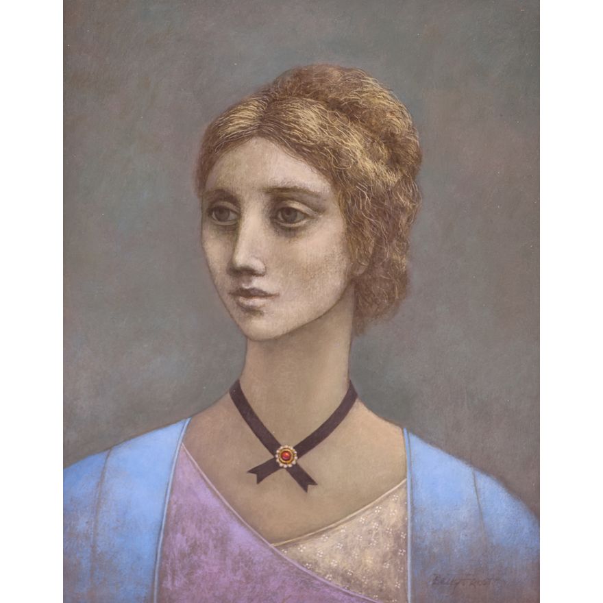 Betty Frost ''The Necklace'' Oil