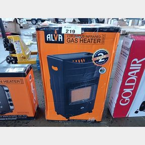 ALVA - 3 PANEL LUXURIOUS INFRARED RADIANT INDOOR HEATER - POWERFUL. PORTABLE. SAFE. EFFICIENT. BULLNOSE REGULATOR HOSE INCLUDED