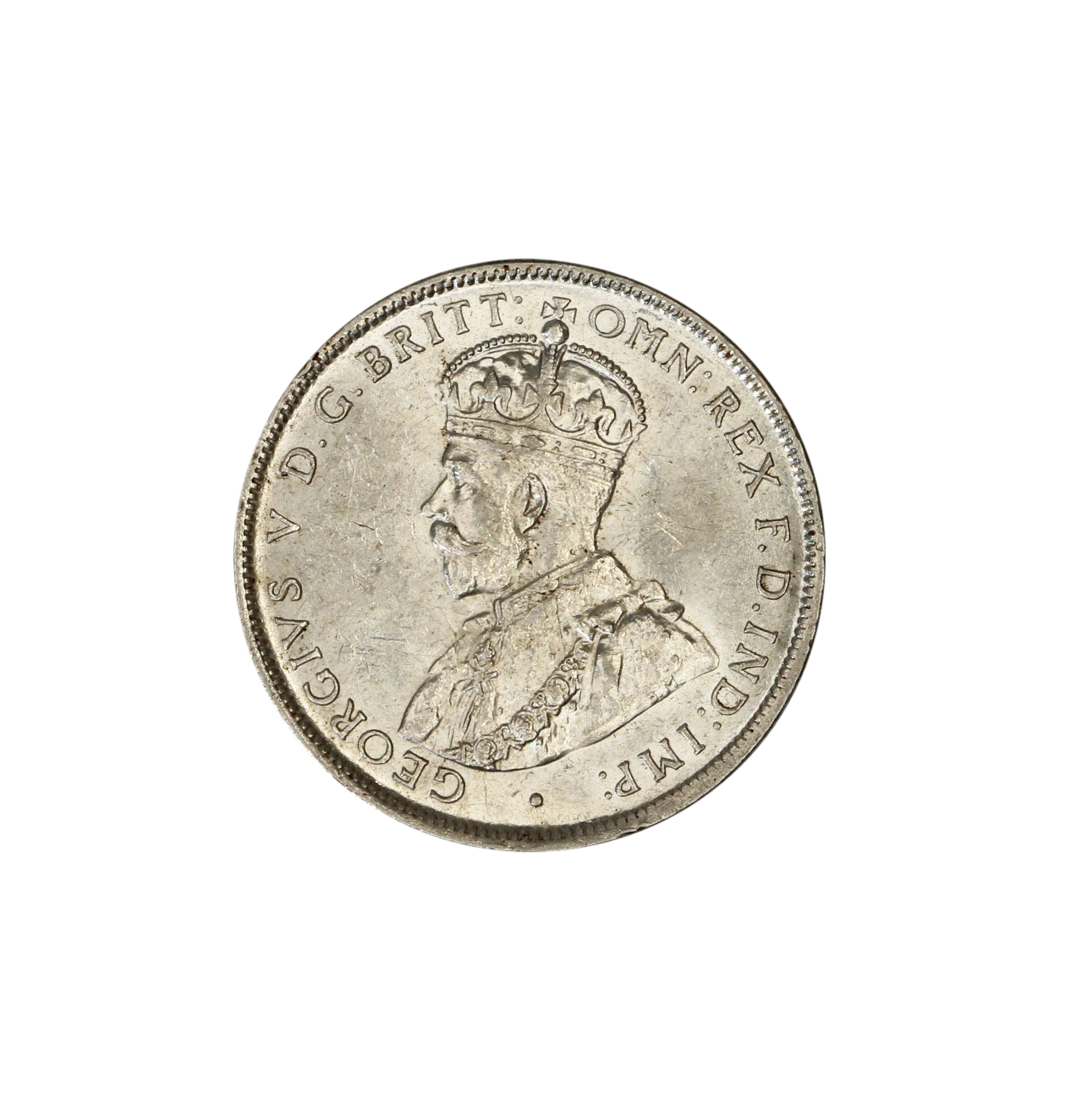 1034. · George V, Florin, 1917-M, aUNC
