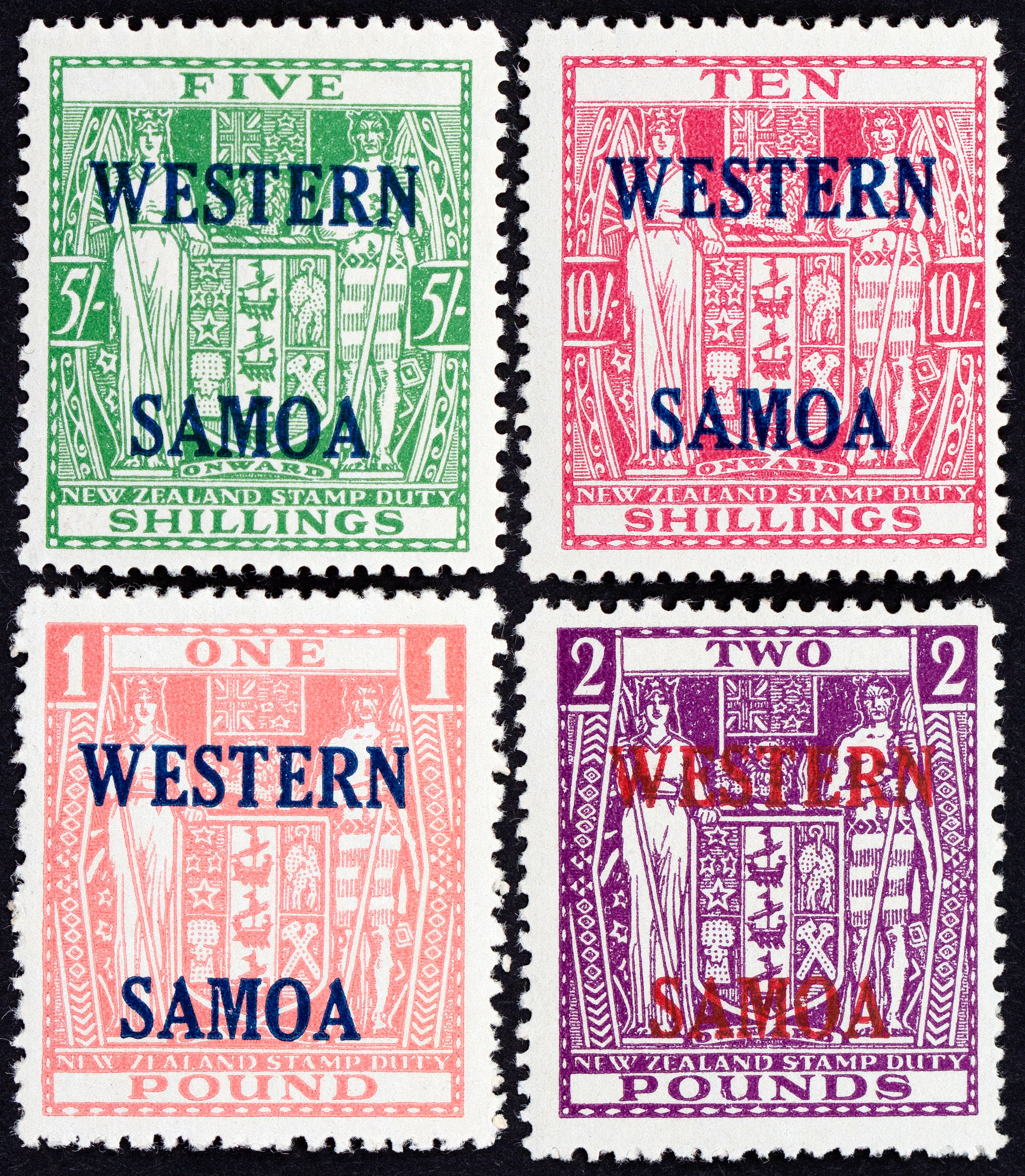 159 · Samoa, Western Samoa Overprint, 1955, MLH
