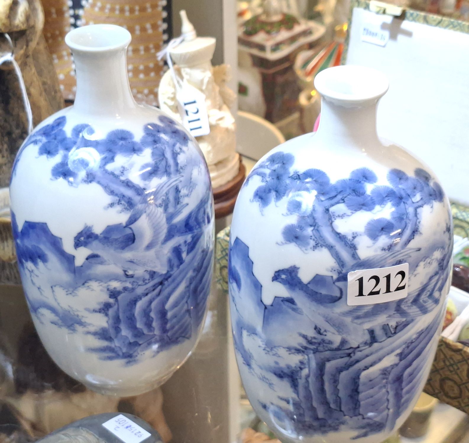Pair Of Japanese Vases
