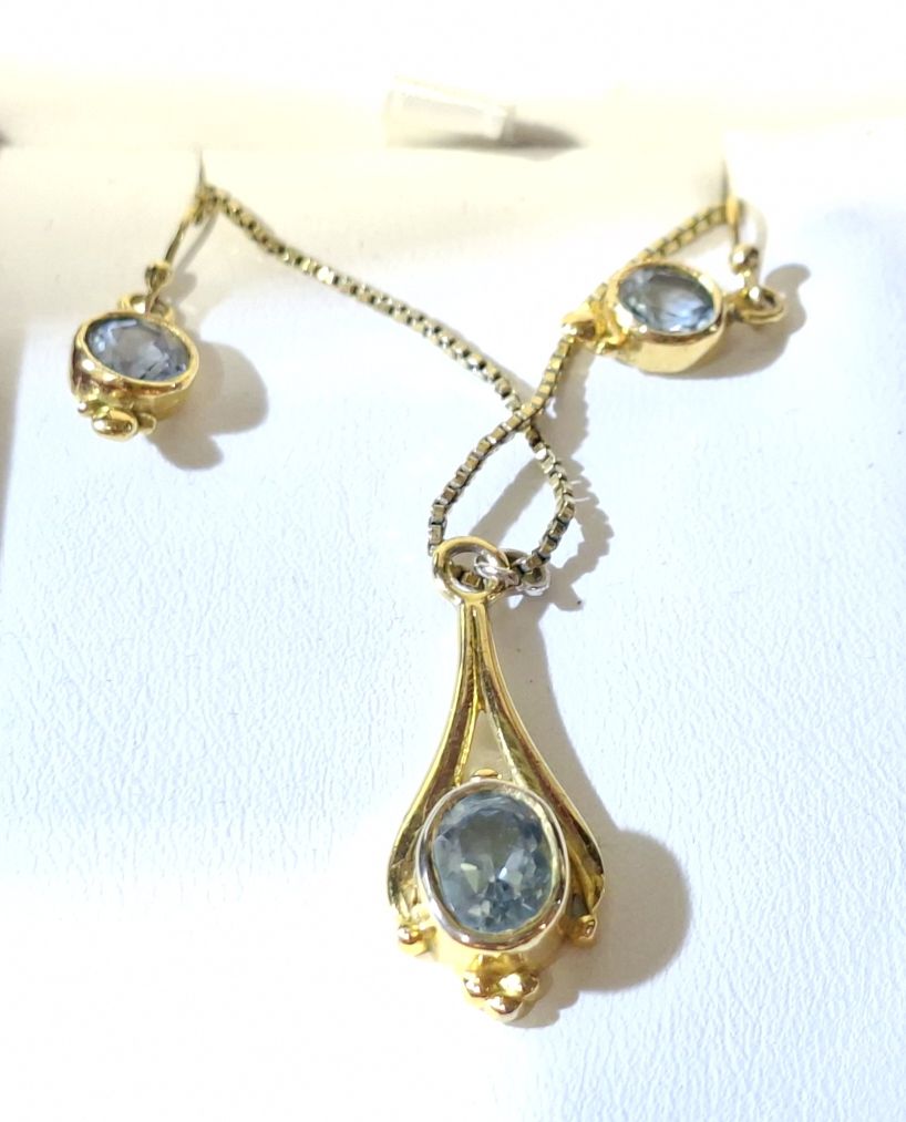 Sterling Silver Jewellery Suite
