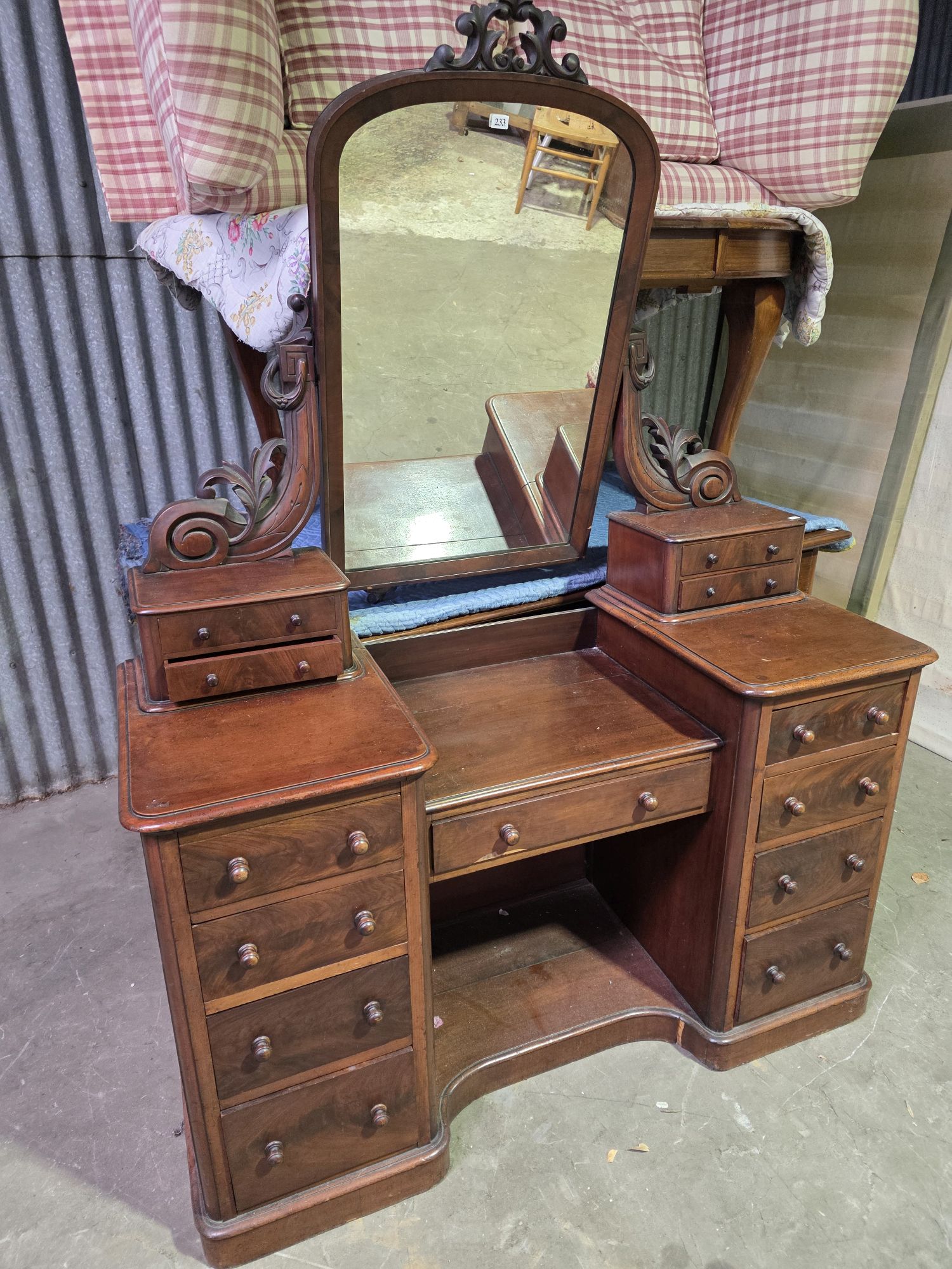 233 · VICTORIAN DRESSING TABLE