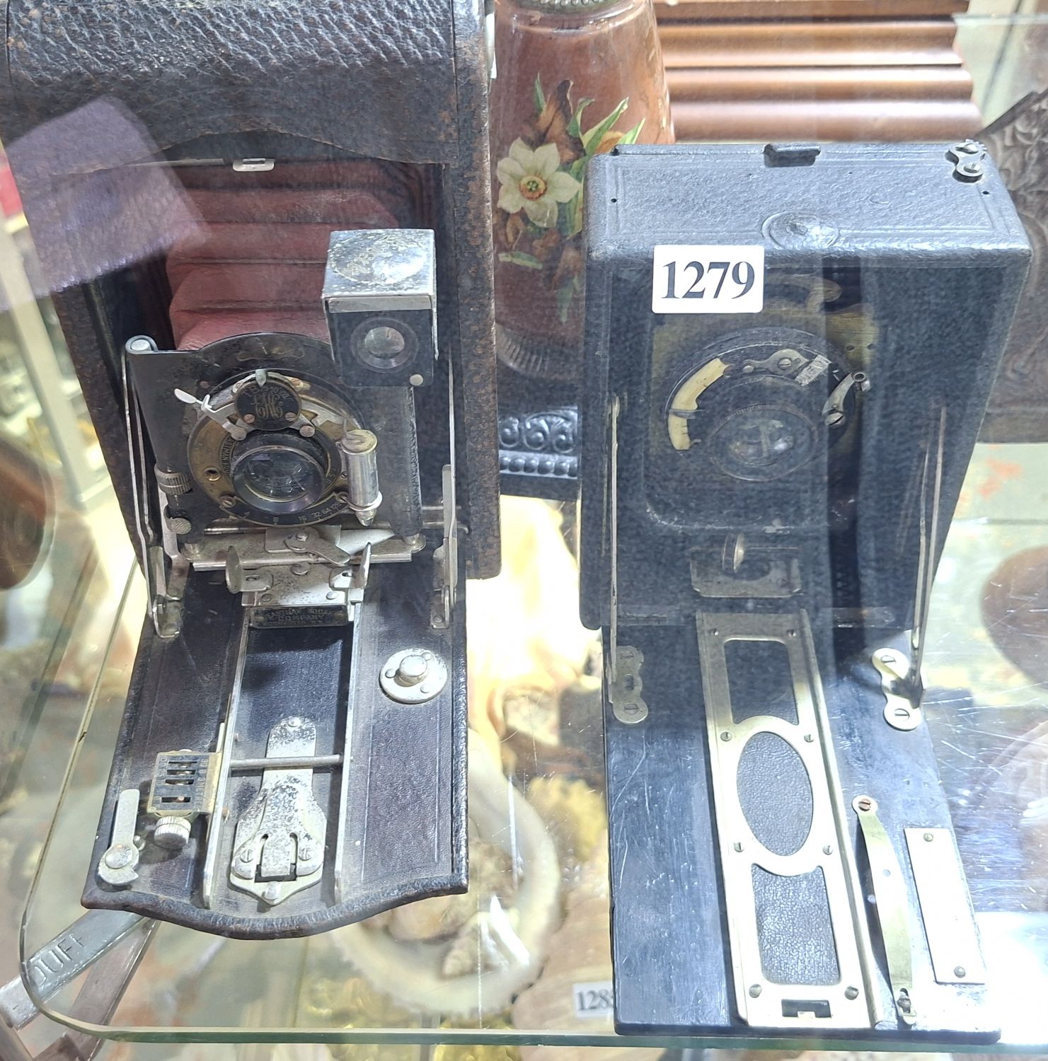 Kodak And Folding Camera