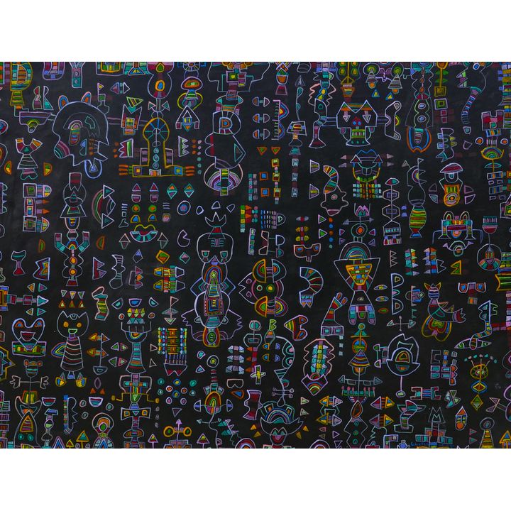 Claude Utley ''Night Reveries'' 2009 Acrylic