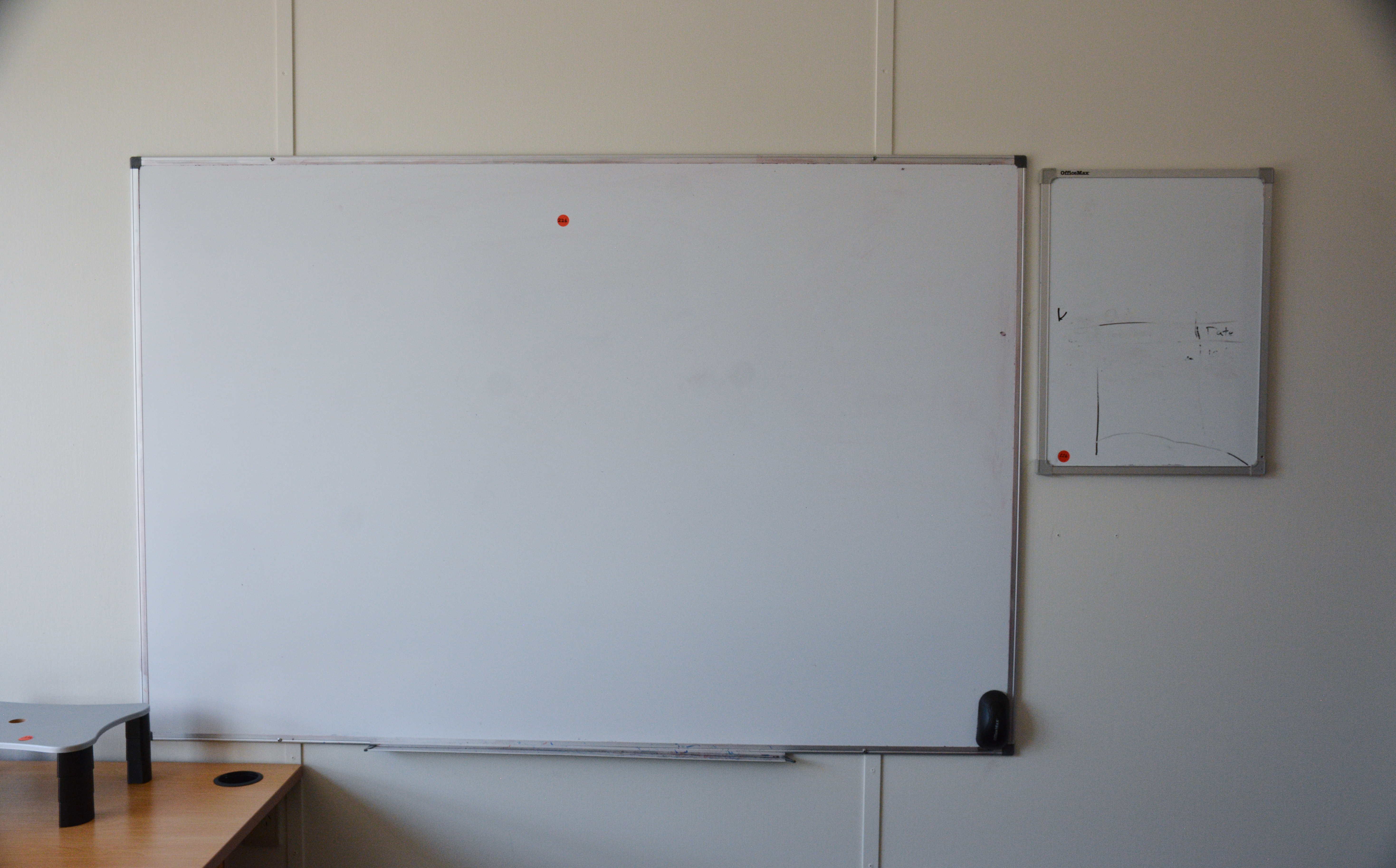 Large and Small Wall Mounted Whiteboards — sold at auction in New Zealand for $20
