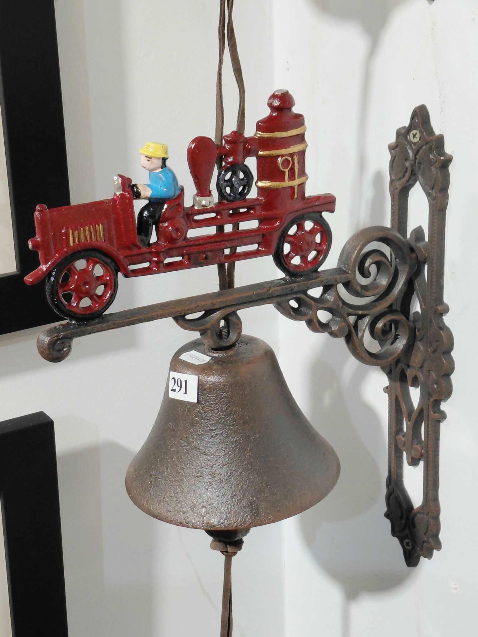 291 · CAST IRON WALL MOUNTED BELL