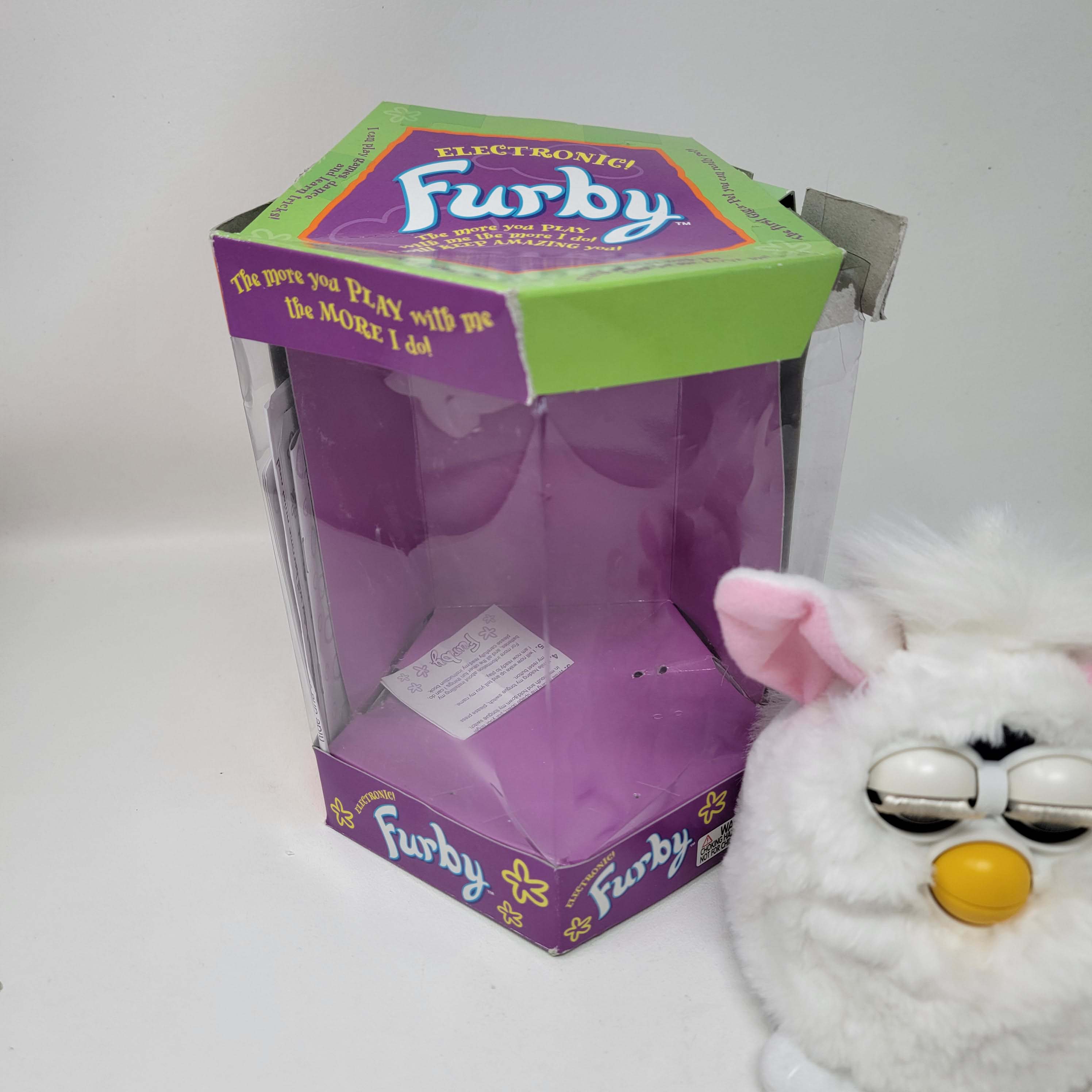 Original Electronic Furby 1998 Tiger Toys Model 70-800