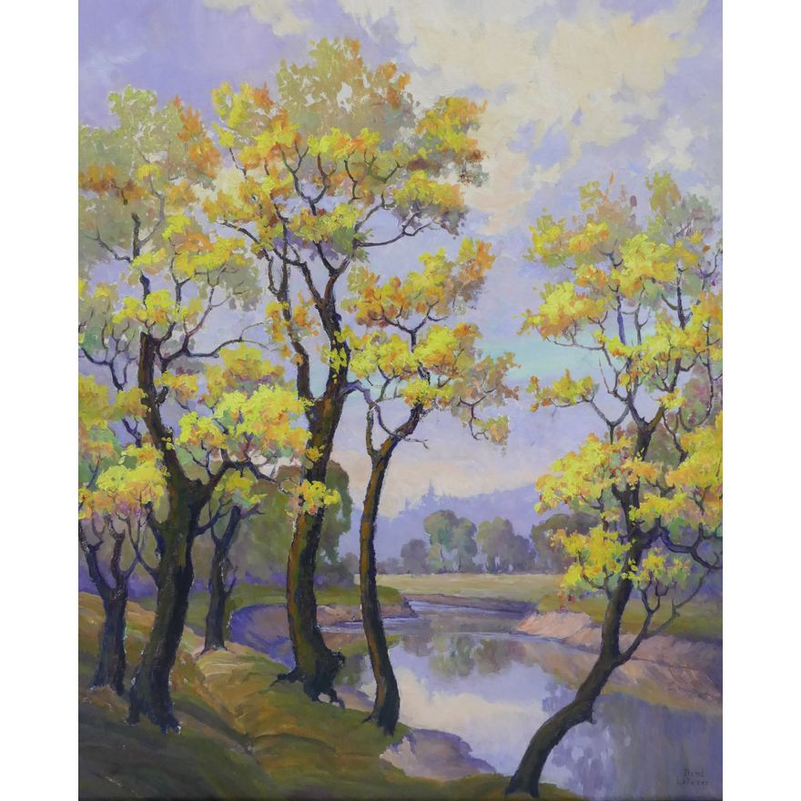 Bird LeFever ''October Days'' Oil