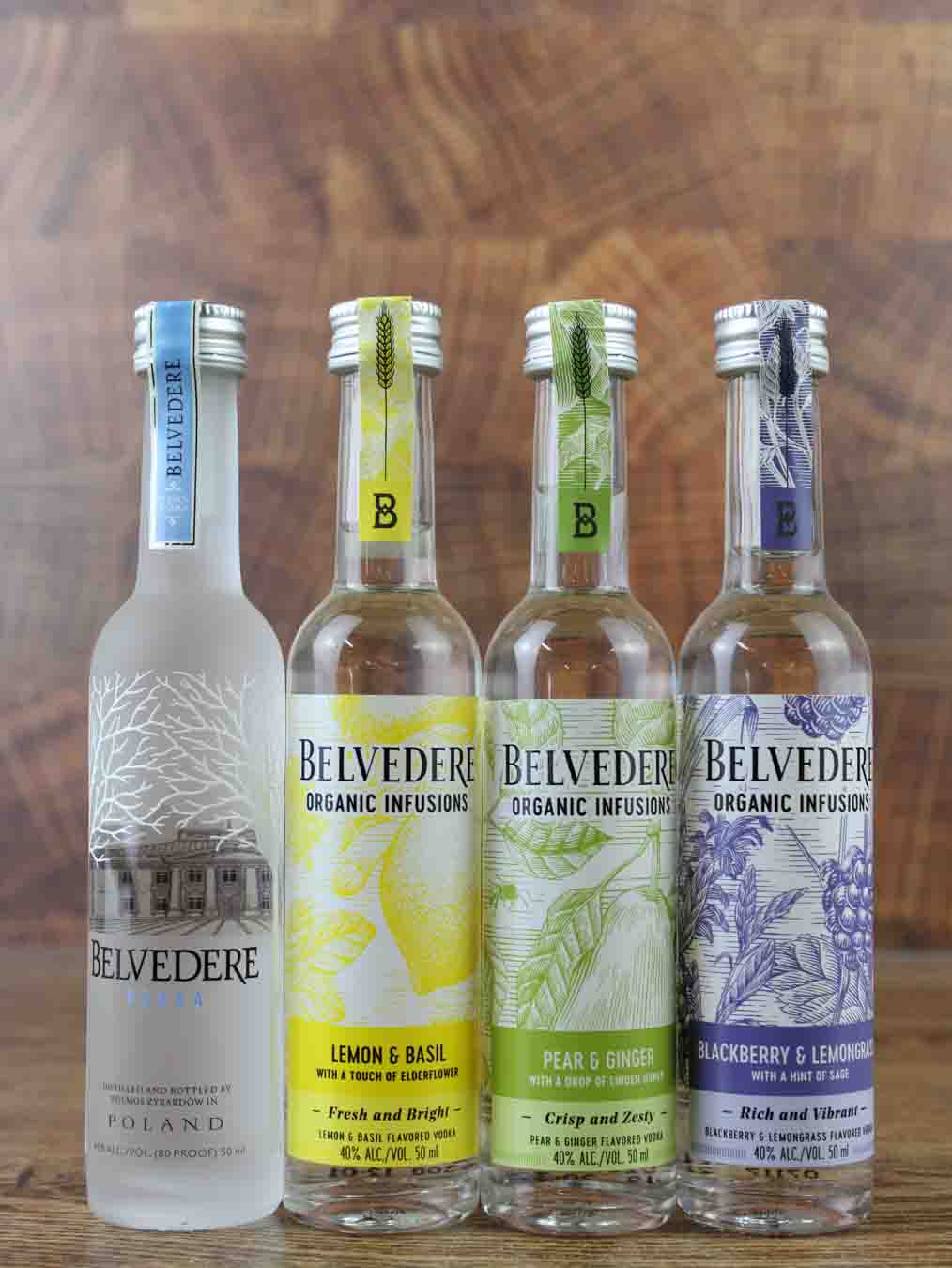 Irish Whiskey Auctions  Belvedere Organic Infusions Lemon & Basil
