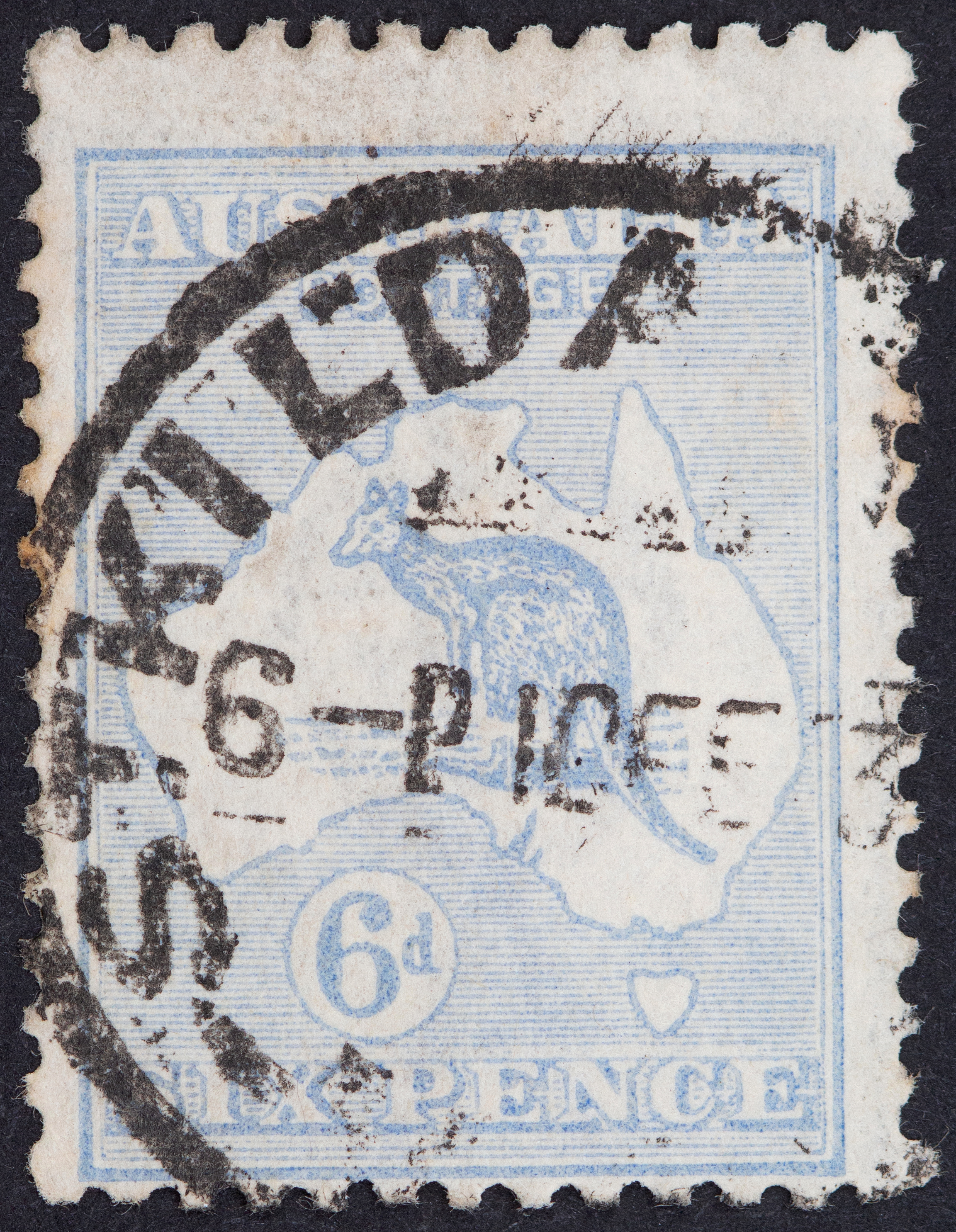 442 · Third Watermark, Sixpence, 1922, Good
