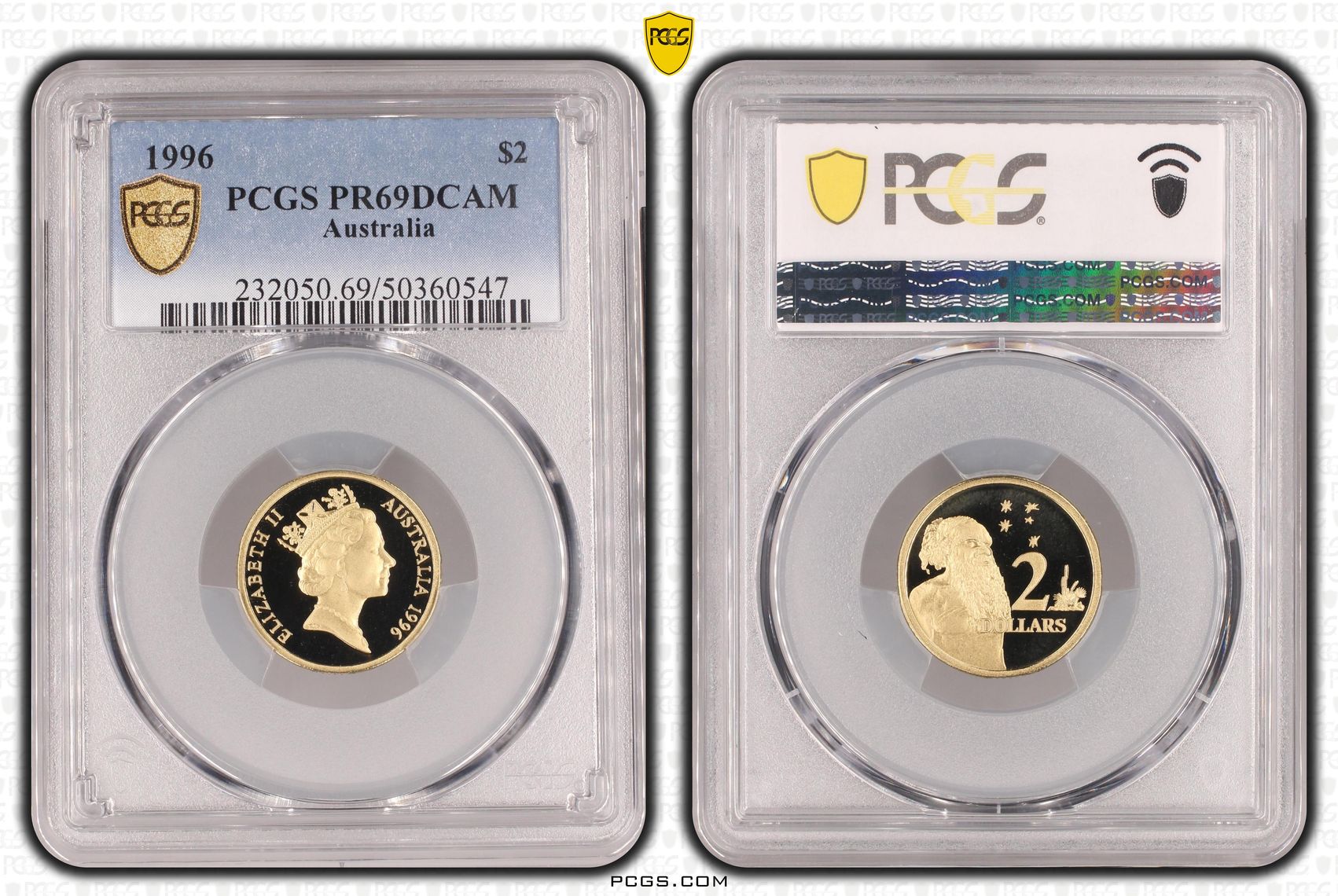 Two Dollar, 1996, PCGS PR69DCAM