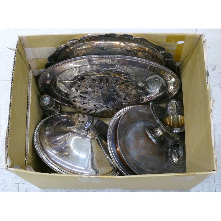 Box Silverplated Serving Pieces