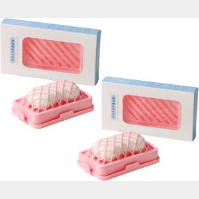 HIGH ELASTICITY MESH SOAP DISH - MULTIFUNCTIONAL, SOAP-SAVING, NON-SLIP, EASY LATHERING, EFFICIENT CLEANING BAR SOAP HOLDER FOR BA