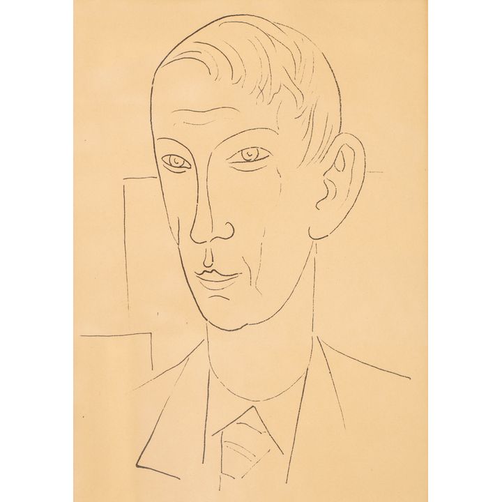 Tymon Niesiołowski | Głowa męska, 1949 r.