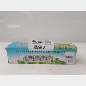 4 PIECE MAGNETIC SPICE STAND - 4 PIECE MAGNETIC SPICE STAND