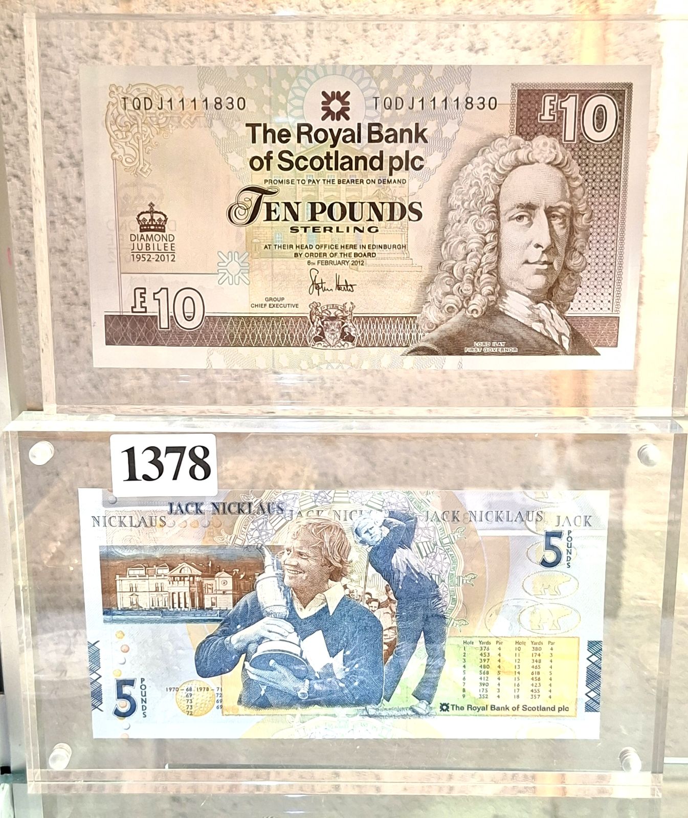 1378 · SCOTTISH POUND NOTES
