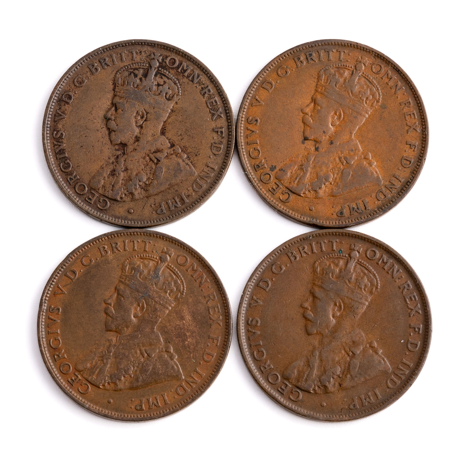 George V, Penny, 1925, VG