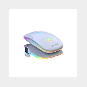 Mouse LED soft click acfc rechargeable - White -Bar 9902078306156- 51745/18400 AS B1 (S2)