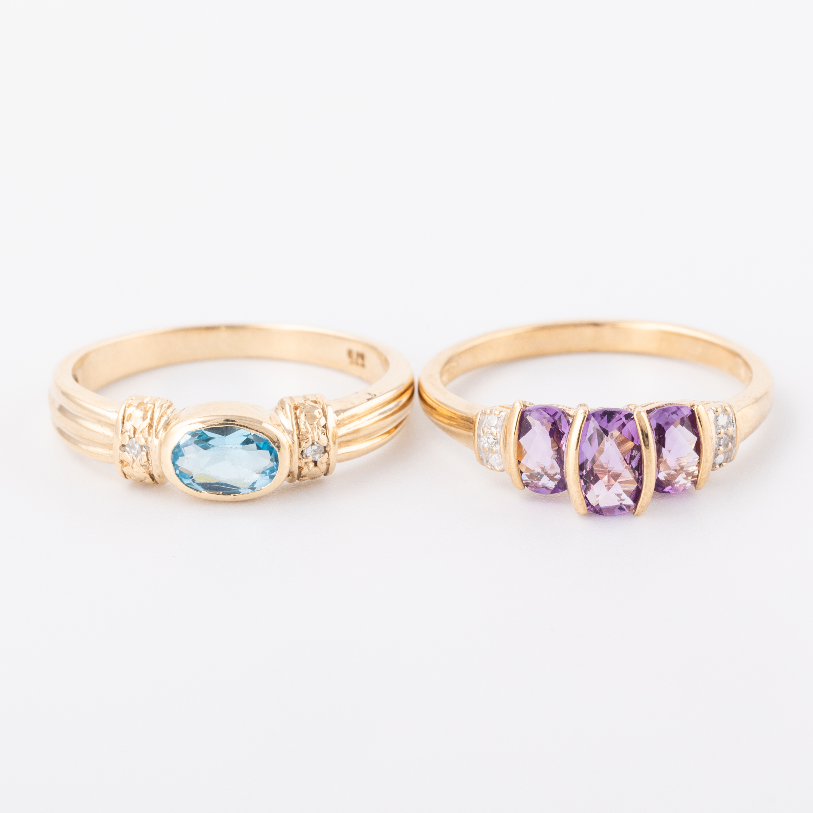 Two 9 Carat Gold Rings