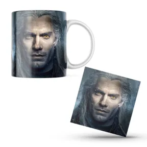 The Witcher Mug + Coaster In Tin. Travel Mug + Drinks Bottle |