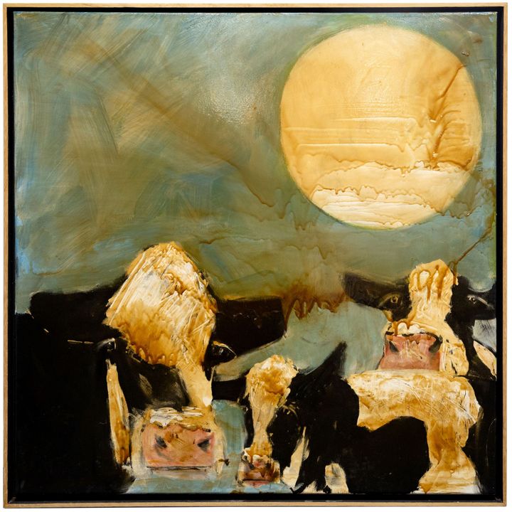 Alan Healy, 'Gathering for moon jump 2',