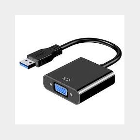 High Quality 3.0 USB TO VGA Adapter Converter|Bar 9902168020962 - 51745/14747 SN B1 (S7)