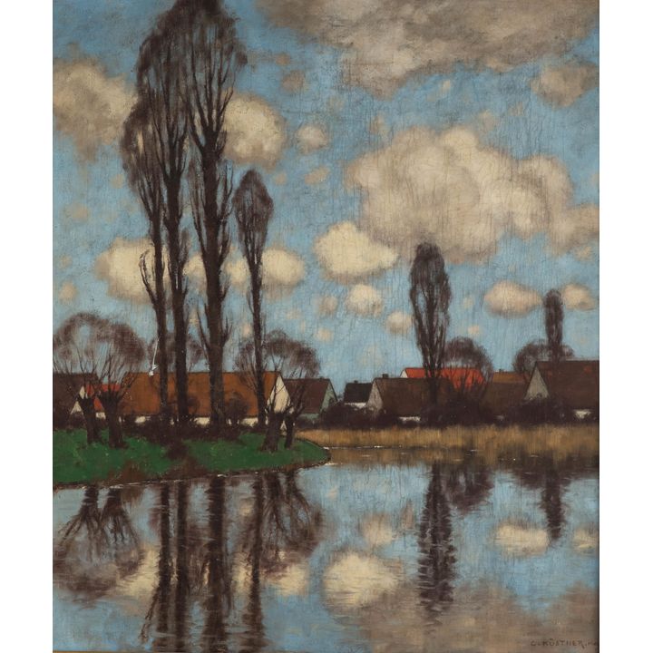 Carl Küstner | Topole nad wodą