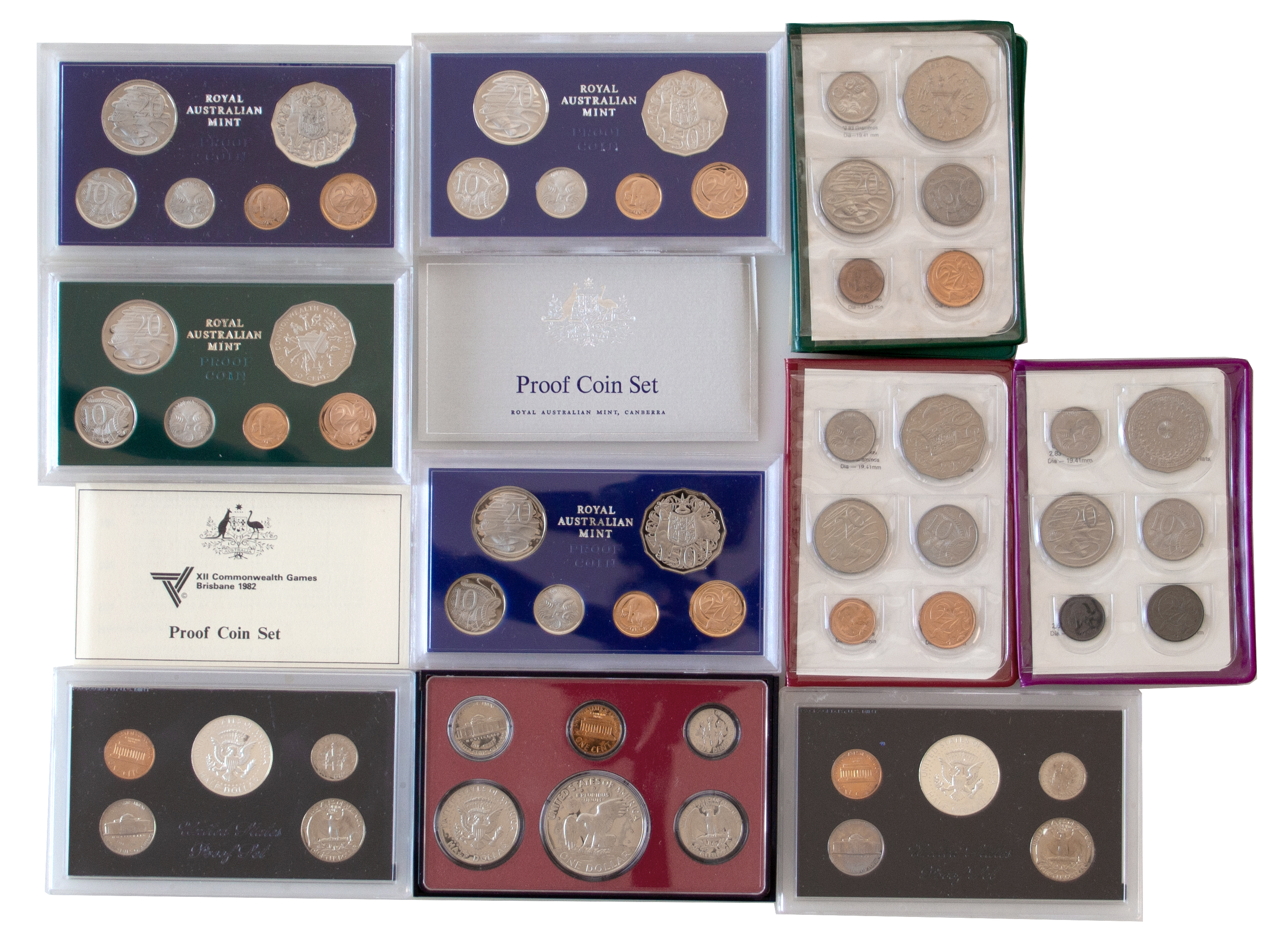 Accumulation, Elizabeth II, Proof Set, FDC