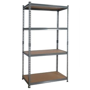Pro Gaming 5-Tier Shelving Unit Powder Coated Black - FEW POLES MISSING
