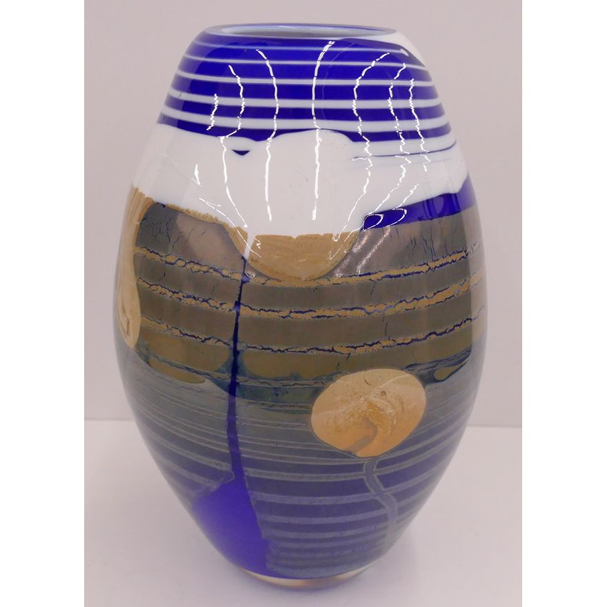 Dan Bergsma 'Egyptian Dream' Bullet Vase- 10''