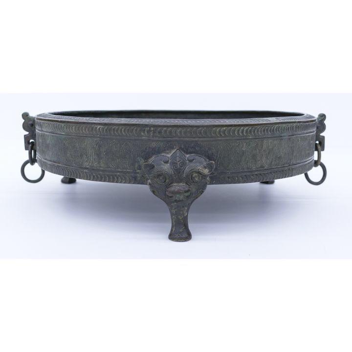 Chinese Ming Archaic Large Bronze Censer