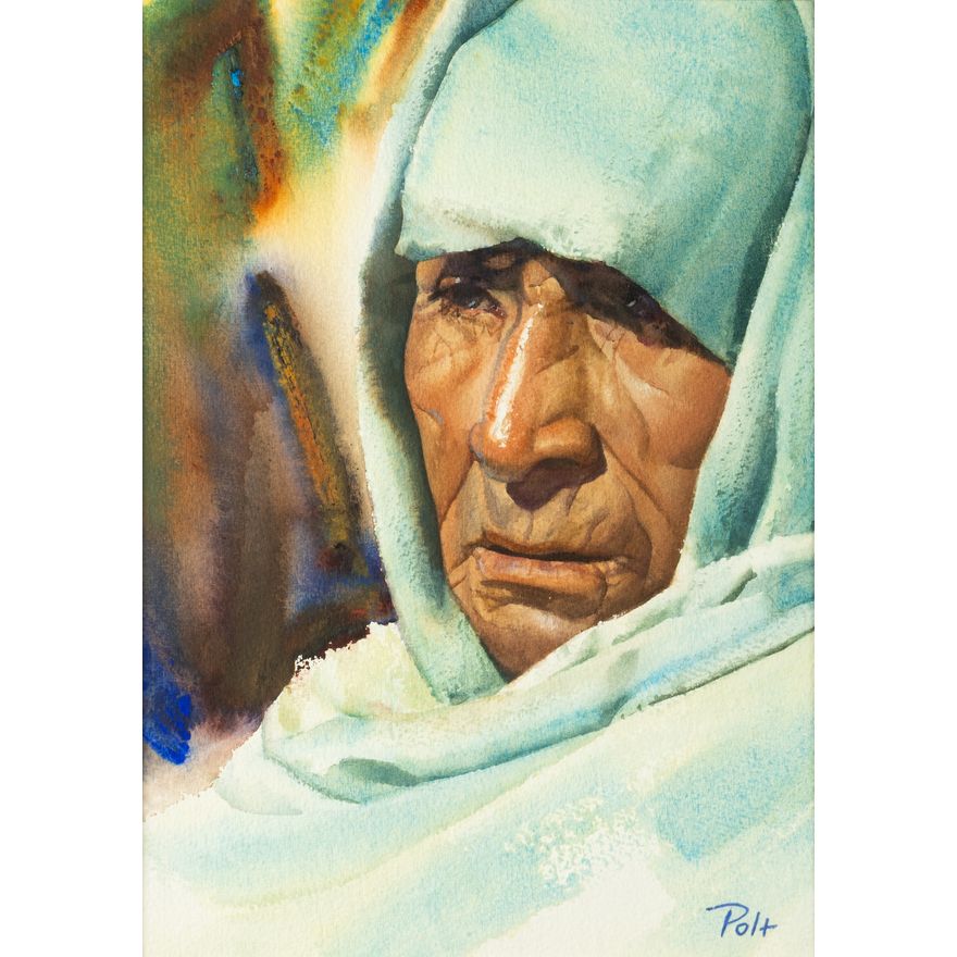 Allen Polt (1941- ): Contemplation