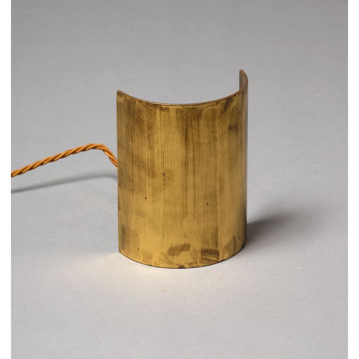 Brass desk lamp
