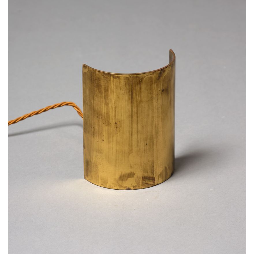 Brass desk lamp