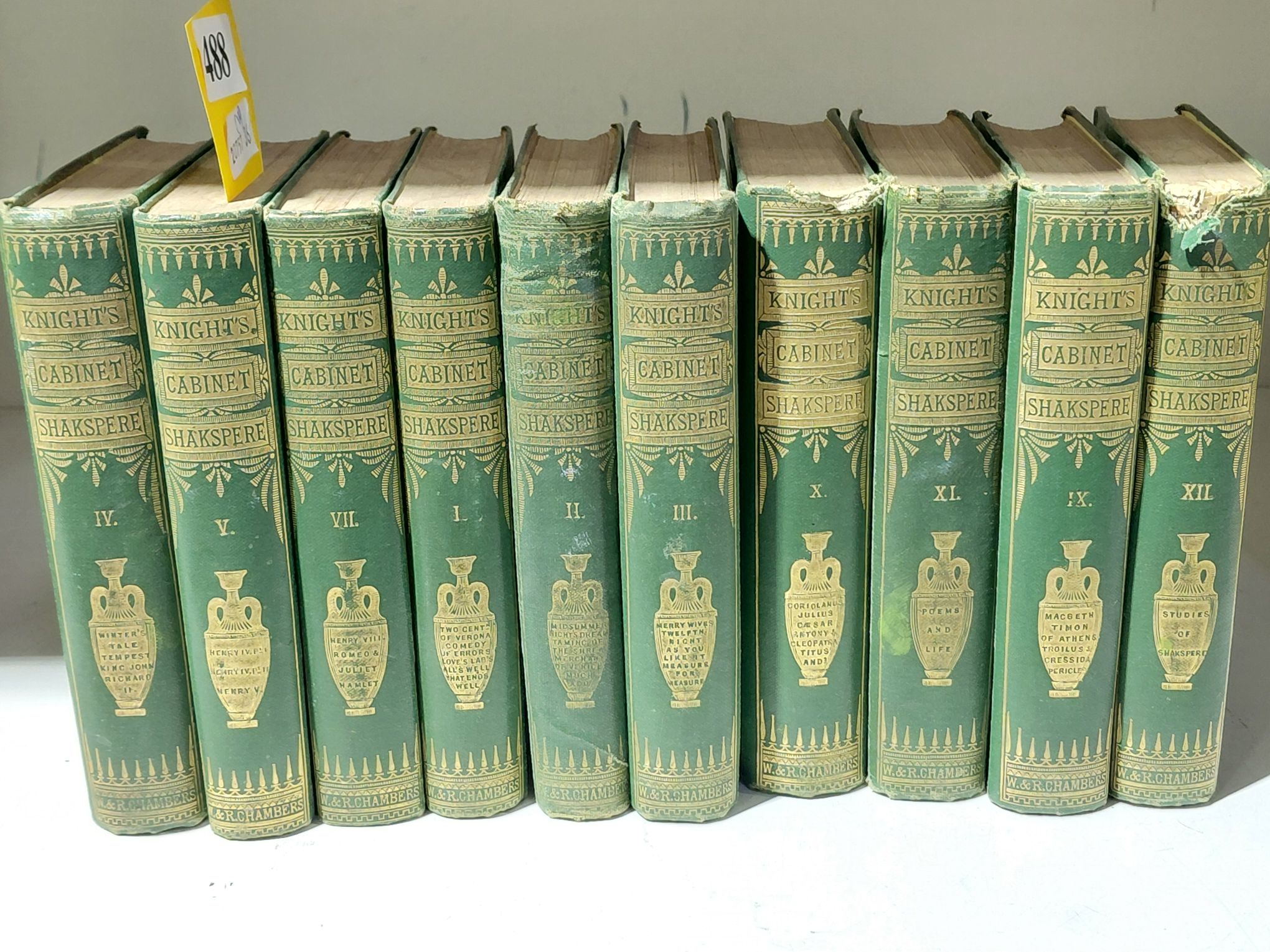 488 · ANTIQUE SHAKESPEARE BOOKS