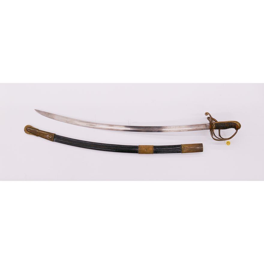Antique US Ancient & Honorable Artillery Co. Saber Sword 35''.
