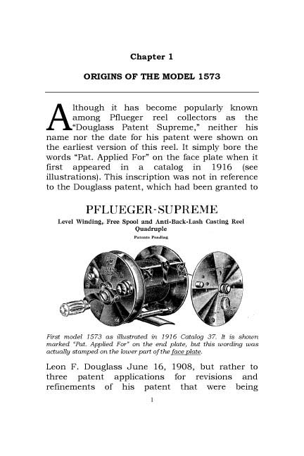 A History of the Pflueger Supreme Casting Reel