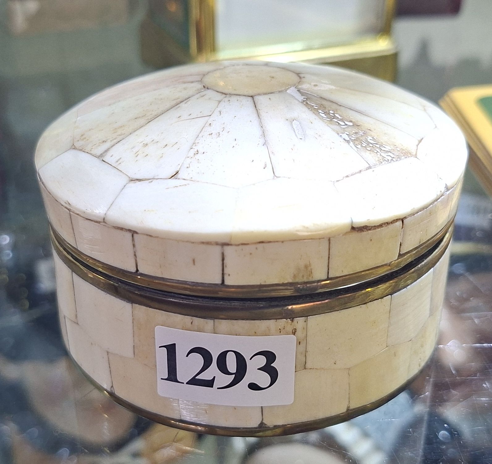 Bone And Brass Trinket Box