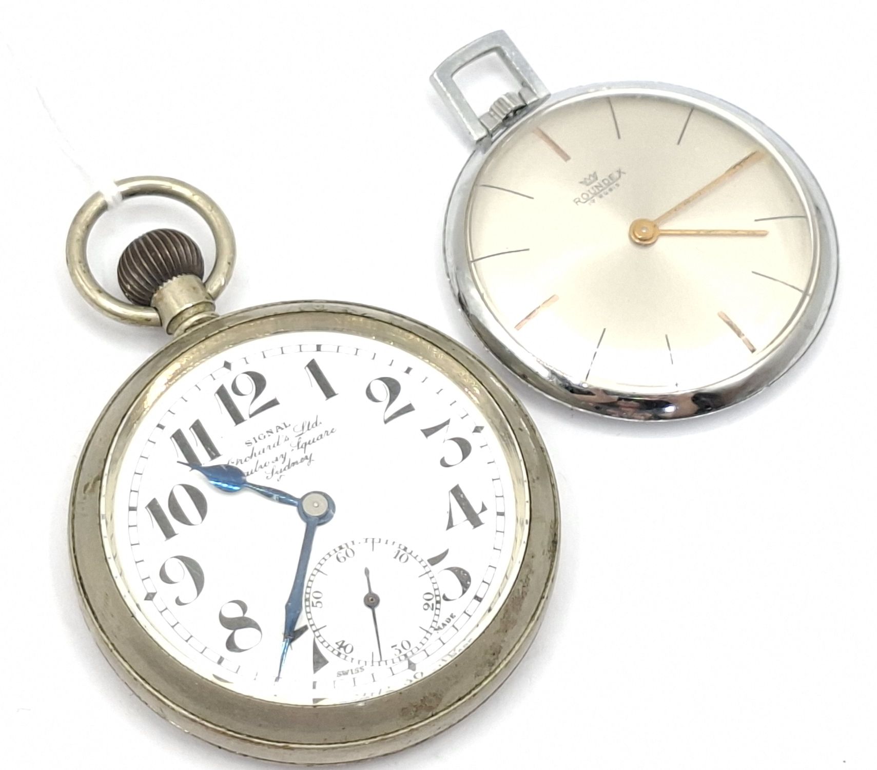 1139 · SIGNAL RAILWAY SQUARE SYDNEY POCKET WATCH