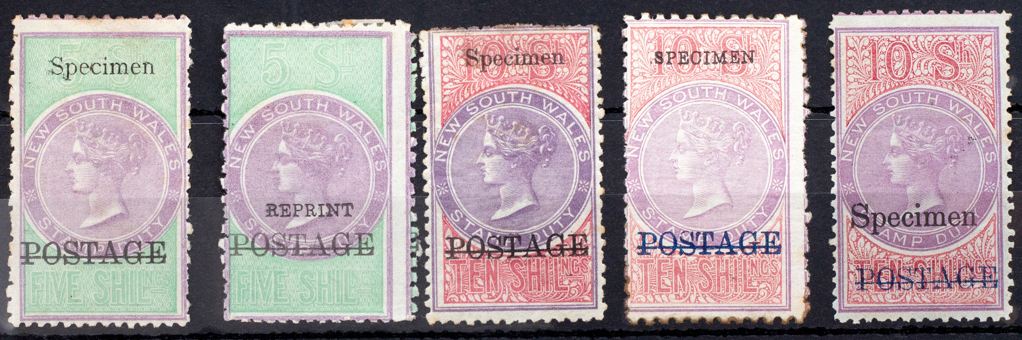 Reprints & Specimens, 1800s, Poor