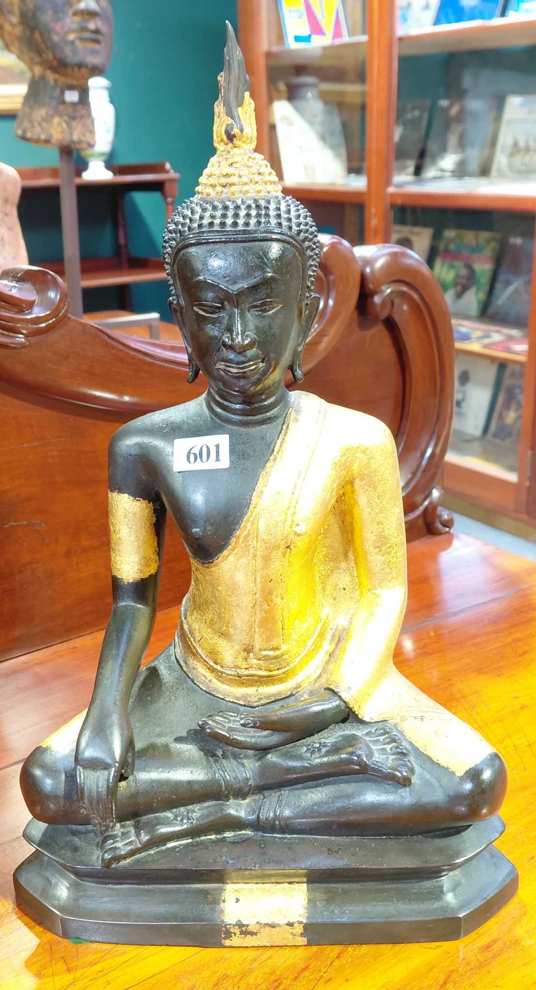 BRONZE TIBETAN BUDDHA