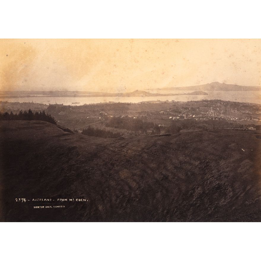 Burton Brothers 'Auckland from Mt Eden'