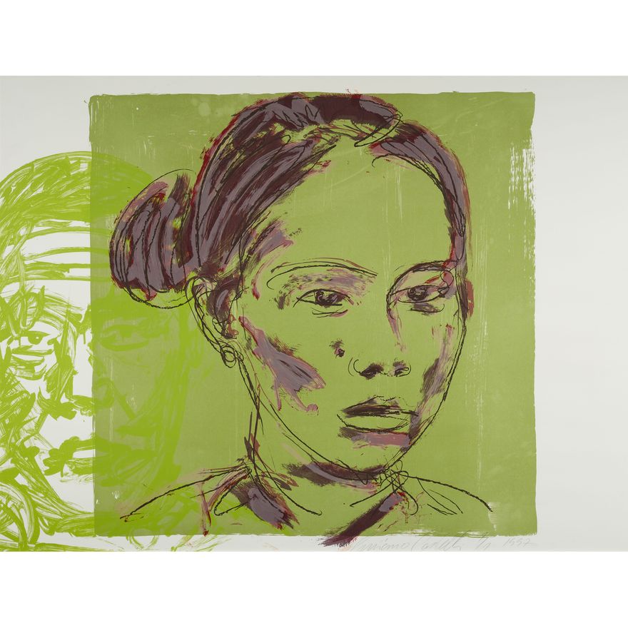 Luciano Castelli Untiteld (portrait of a woman) 1997